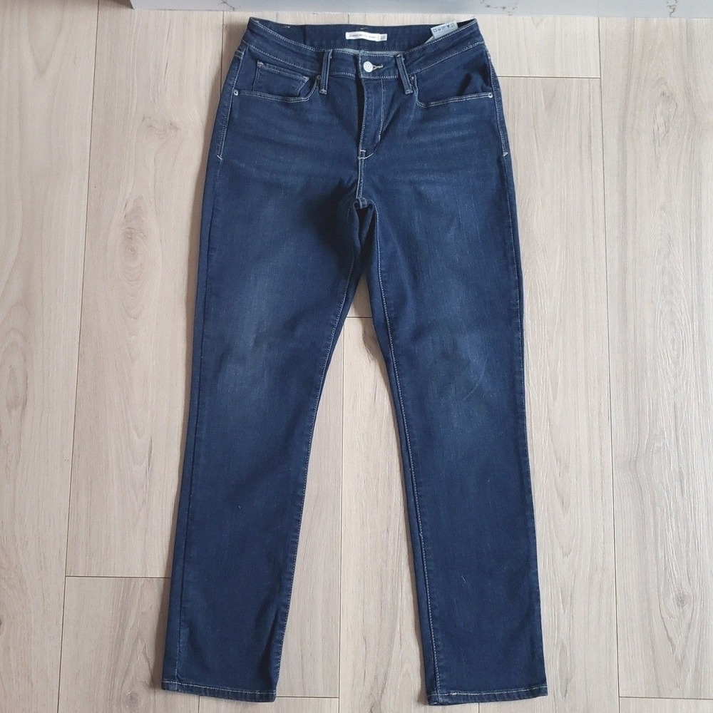 Levis Jeans Womens 10 Blue Classic Mid Rise Skinny Stretch‎ Denim 58575 30X30